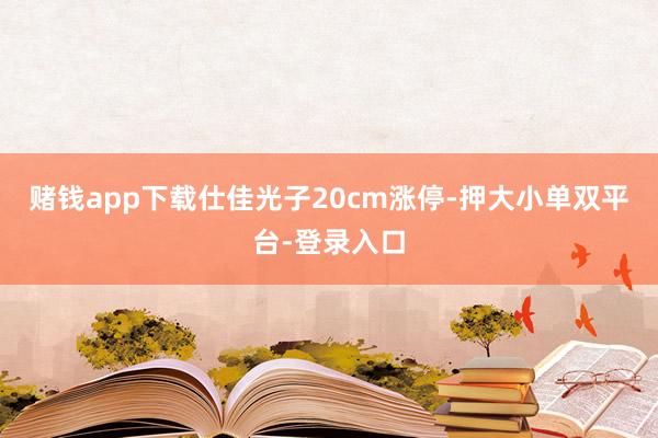 赌钱app下载仕佳光子20cm涨停-押大小单双平台-登录入口
